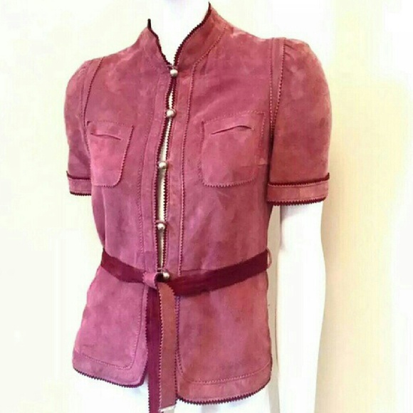 Gucci Jackets & Blazers - New! Gucci Jacket Pink Jacket & Free Gucci Bag